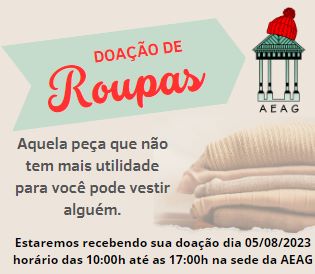 Campanha de Doação de Roupas